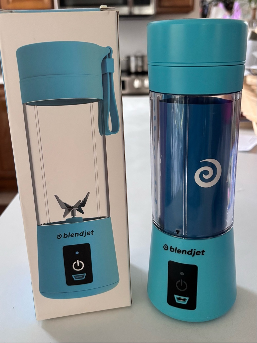 BlendJet Portable Personal Blender - Teal Blue